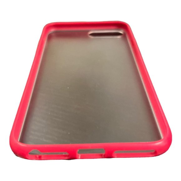 iPhone Clear & Pink Case Apple iPhone 7P/ 8P Plastic Case Great To Custom Decor - Picture 3 of 6